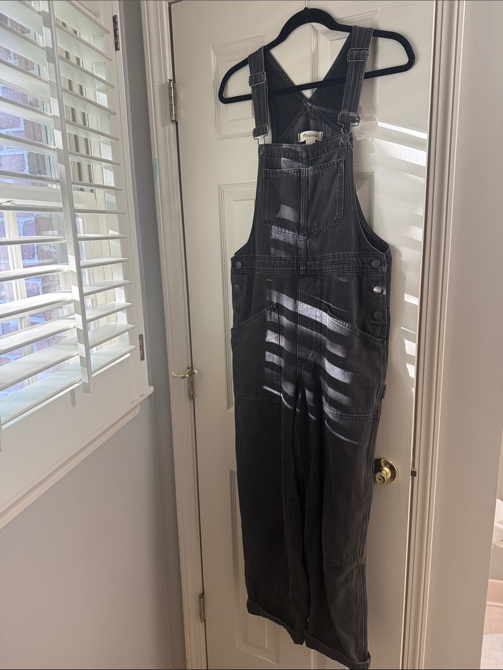 Madewell black overalls - Picture 2 of 4